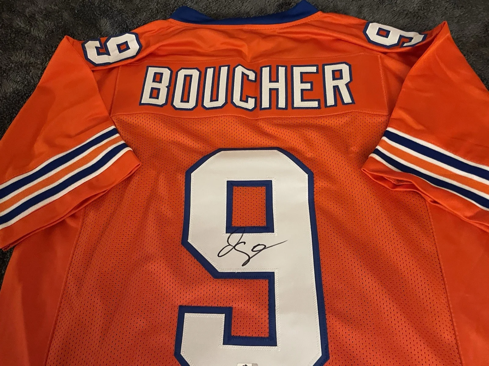 Adam Sandler — ADAM SANDLER Signed - Bobby Boucher THE WATERBOY Custom Jersey COA Auto NICE!, image 2