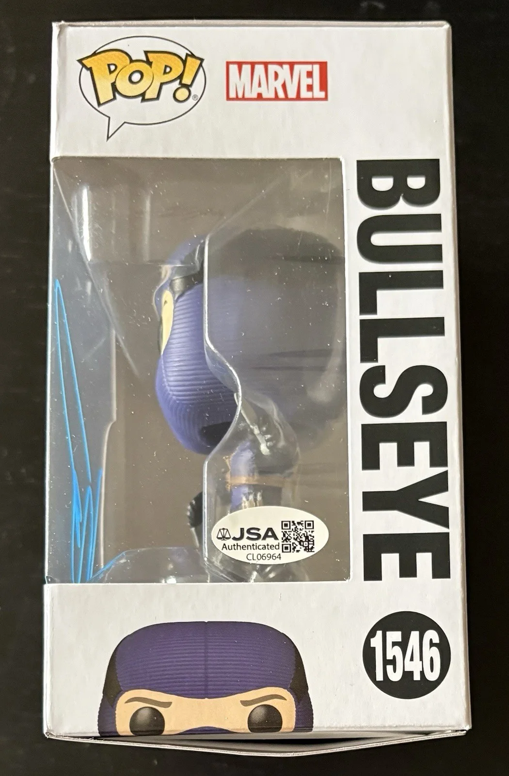Wilson Bethel — Wilson Bethel (Bullseye Daredevil) Signed Funko Pop JSA COA CL06964, изображение 2