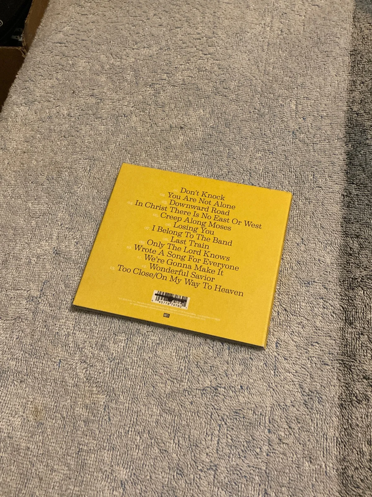 Mavis Staples You Are Not Alone CD Signed Autographed Autograph, image 5