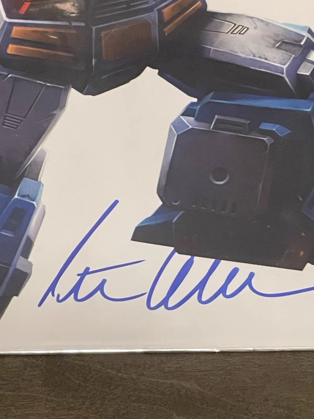 Peter Cullen — Peter Cullen Signed Transformers Optimus Prime 8x10 Photo JSA Authenticated, image 2