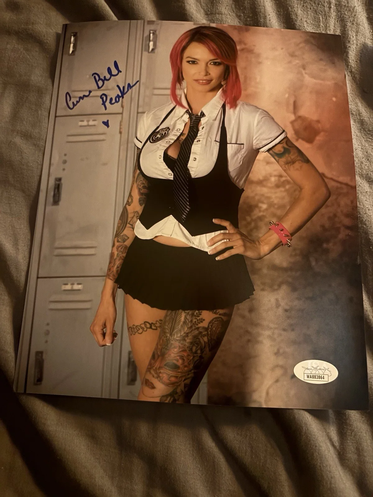 2 Adult Personality Autographed 8x10s, image 2