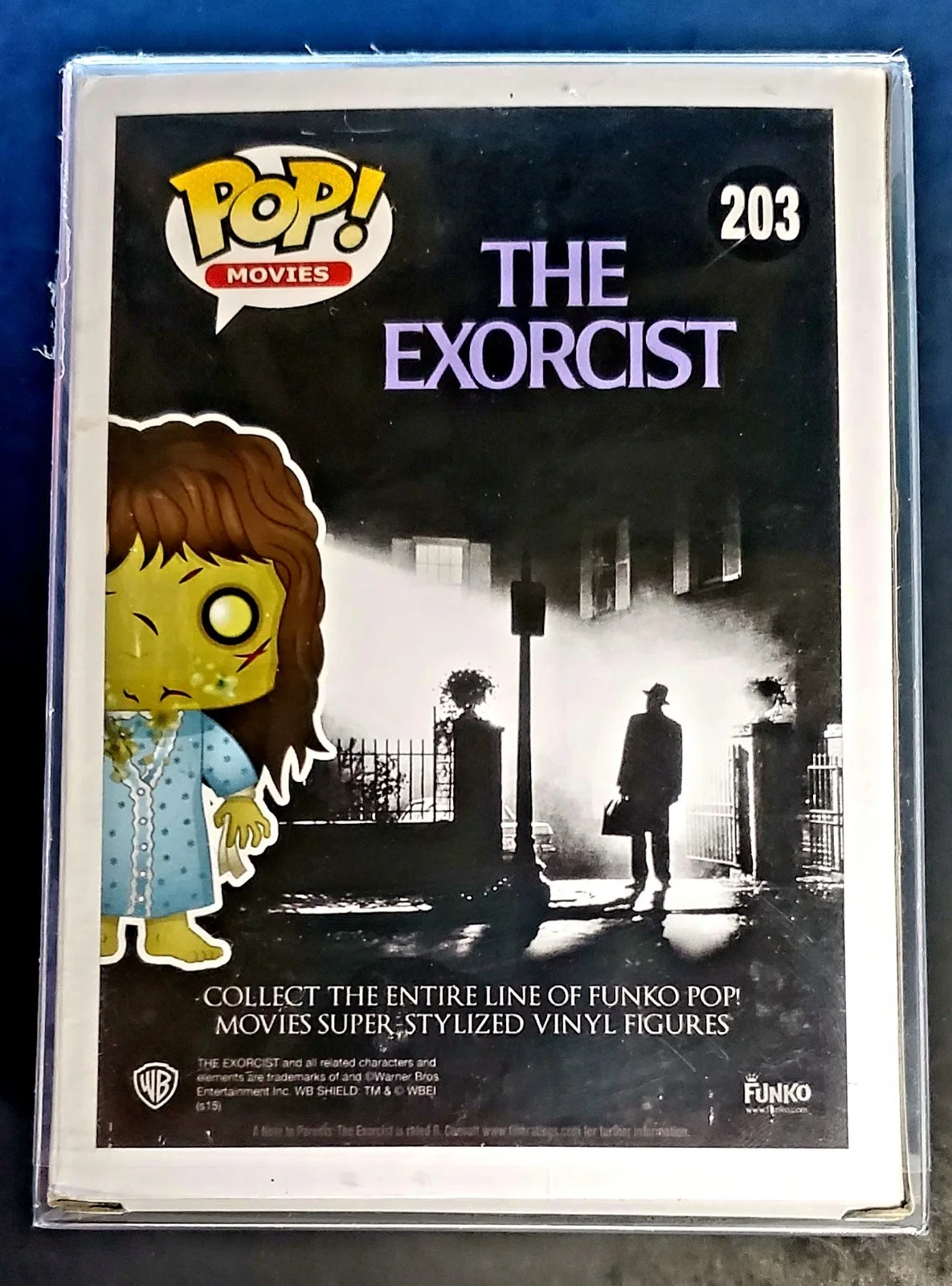 Linda Blair — Linda Blair Signed & Inscribed Regan The Exorcist Funko POP 203 JSA COA, image 2