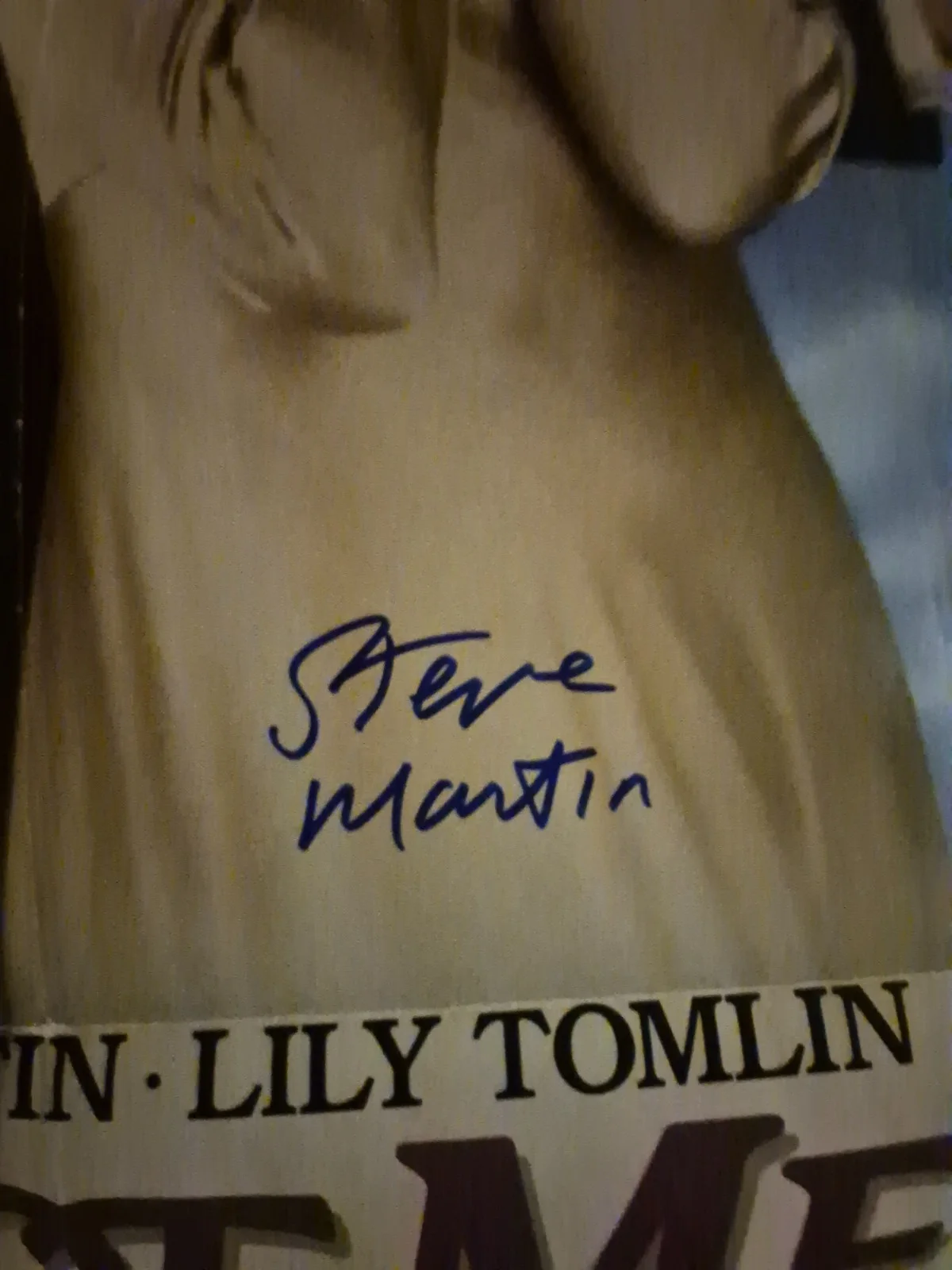 see below — ALL OF ME-STEVE MARTIN CAST SIGNED MOVIE POSTER-w/COA ekim, изображение 5