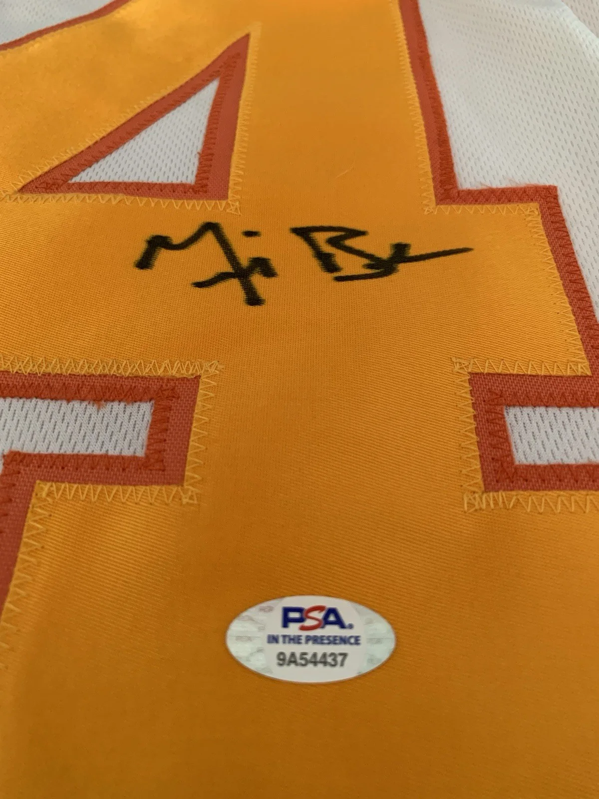 Michael Biehn — Michael Biehn Signed Autographed Kyle Reese Jersey The Terminator with PSA COA., image 5