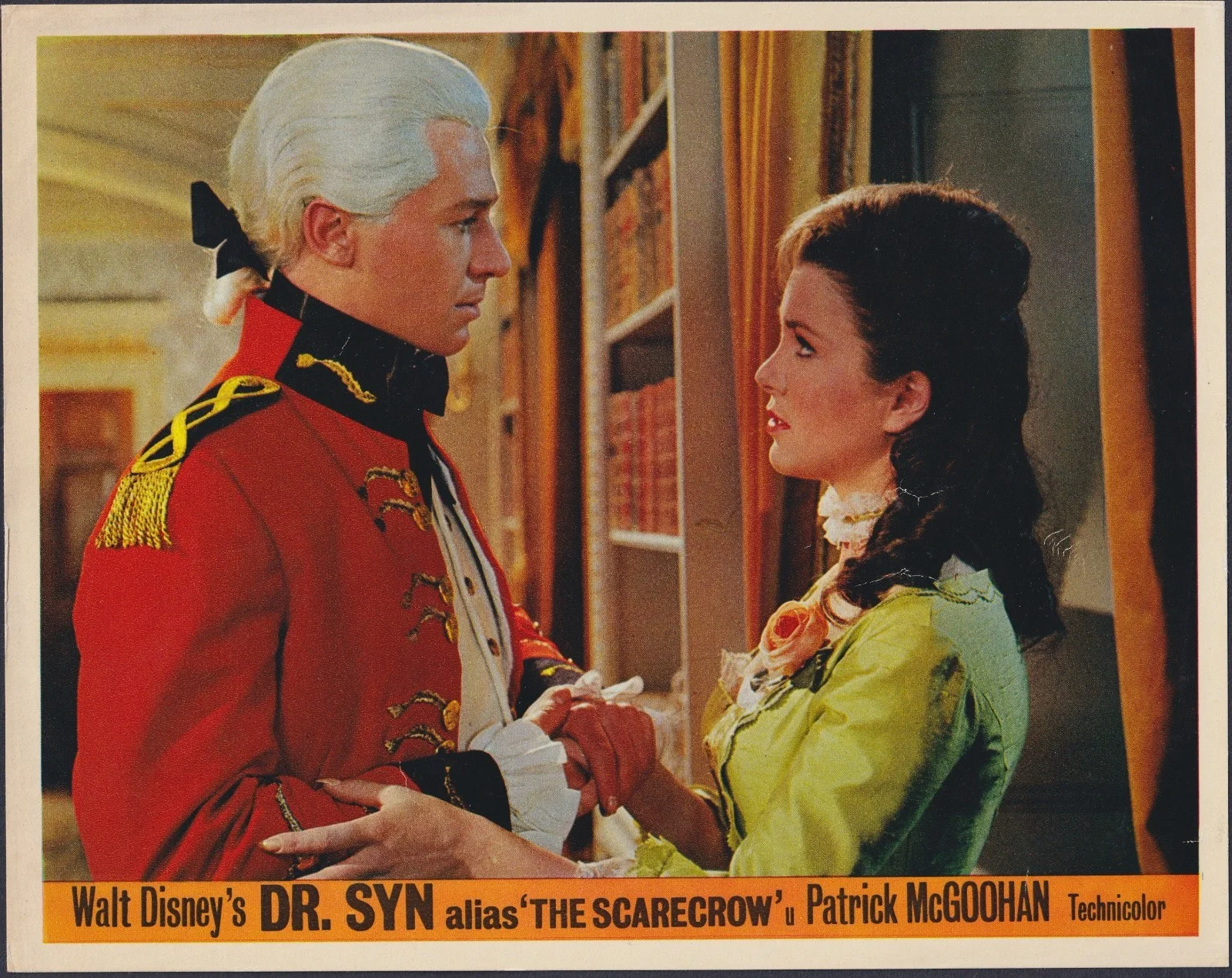 Dr Syn Alias The Scarecrow 8x ORIGINAL UK FOH Lobby Cards Disney McGoohan 1963, изображение 4