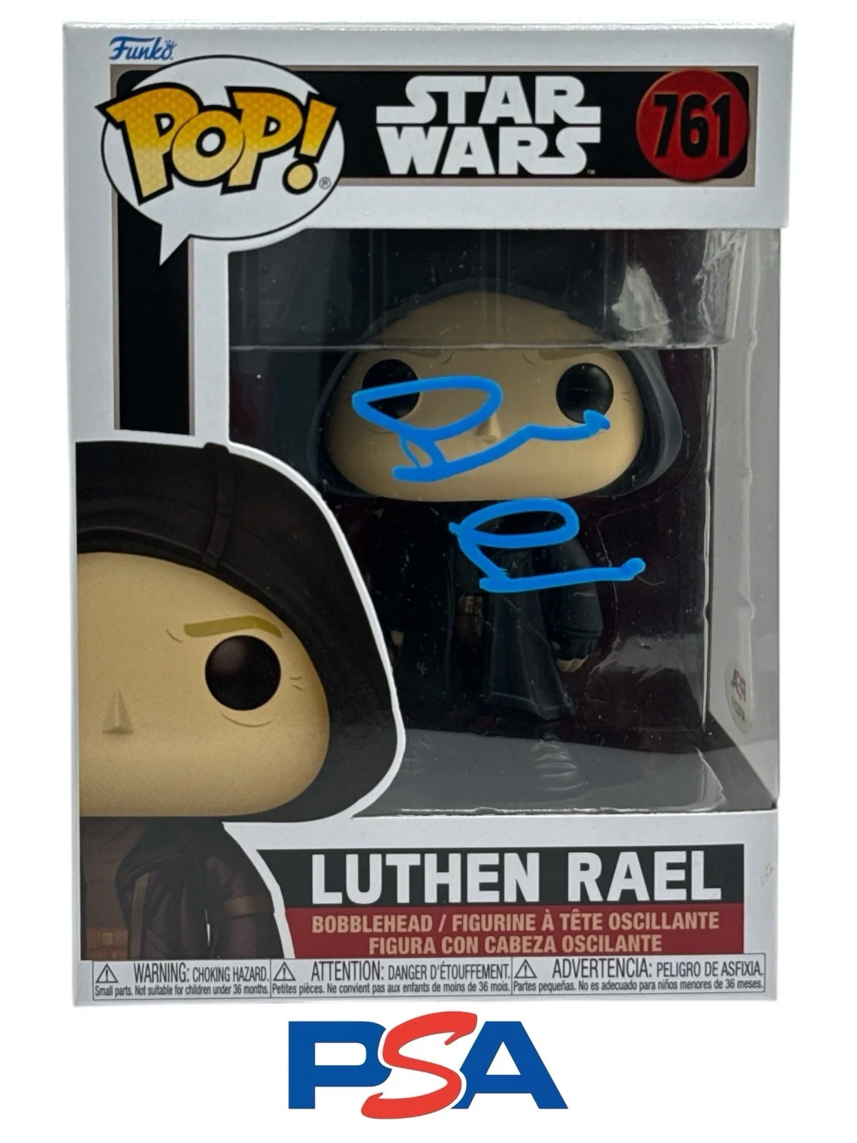Stellan Skarsgard — Stellan Skarsgard Autograph Signed Star Wars Andor Luthen Rael Funko Pop PSA COA