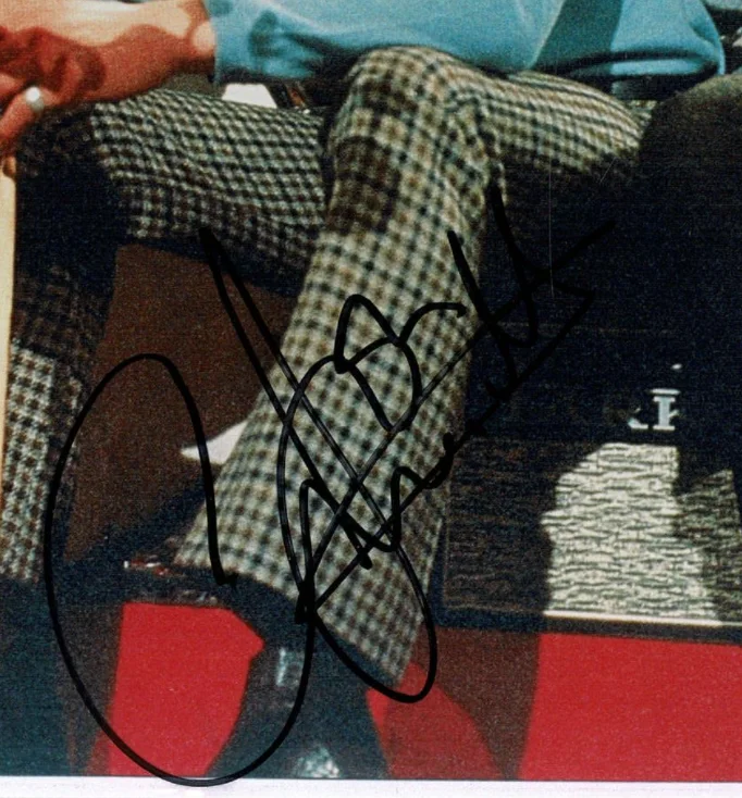 John Entwistle The Who Autographed Signed Photo AMCo COA 21054, image 2
