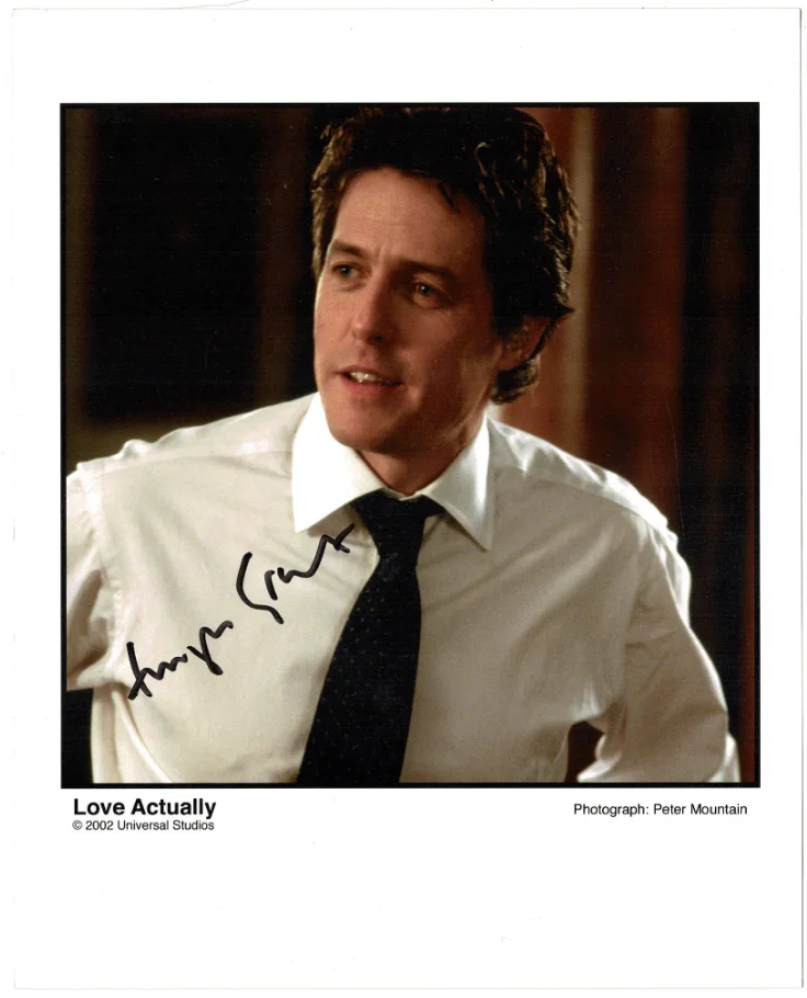 Hugh Grant — Hugh Grant Heretic Autographed Signed 8x10 Photo AMCo COA 22695