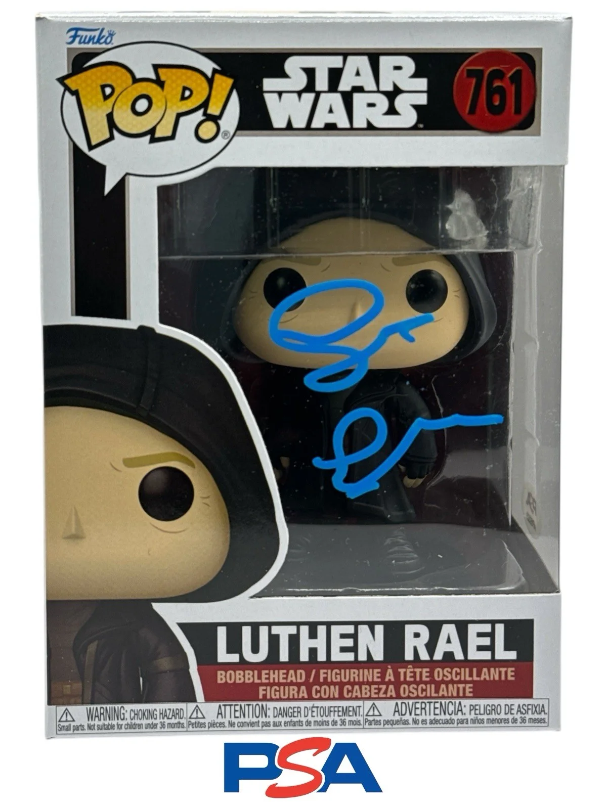 Stellan Skarsgard — Stellan Skarsgard Autograph Signed Star Wars Andor Luthen Rael Funko Pop PSA COA