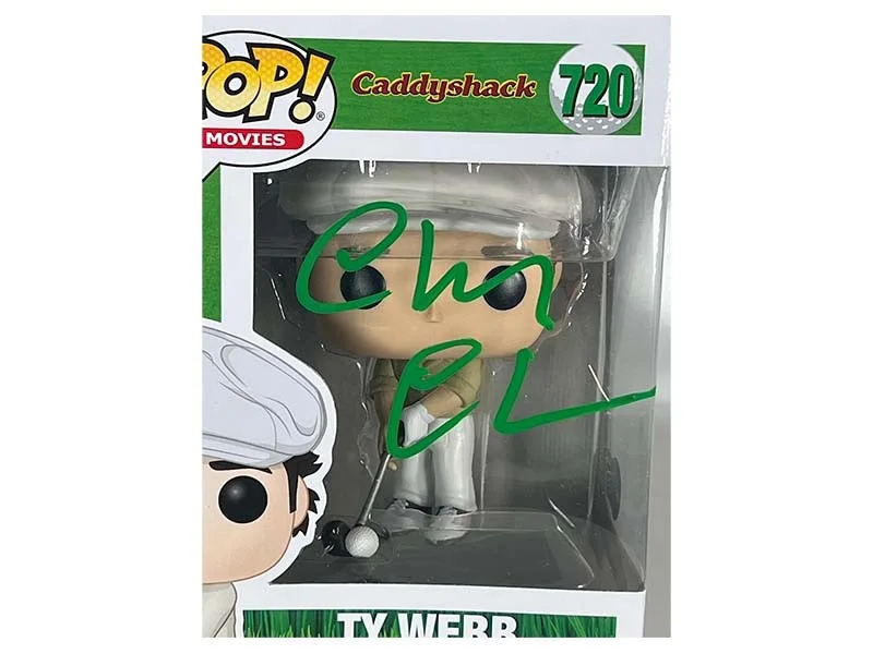 Chevy Chase Signed Funko Pop Figure Beckett, image 2