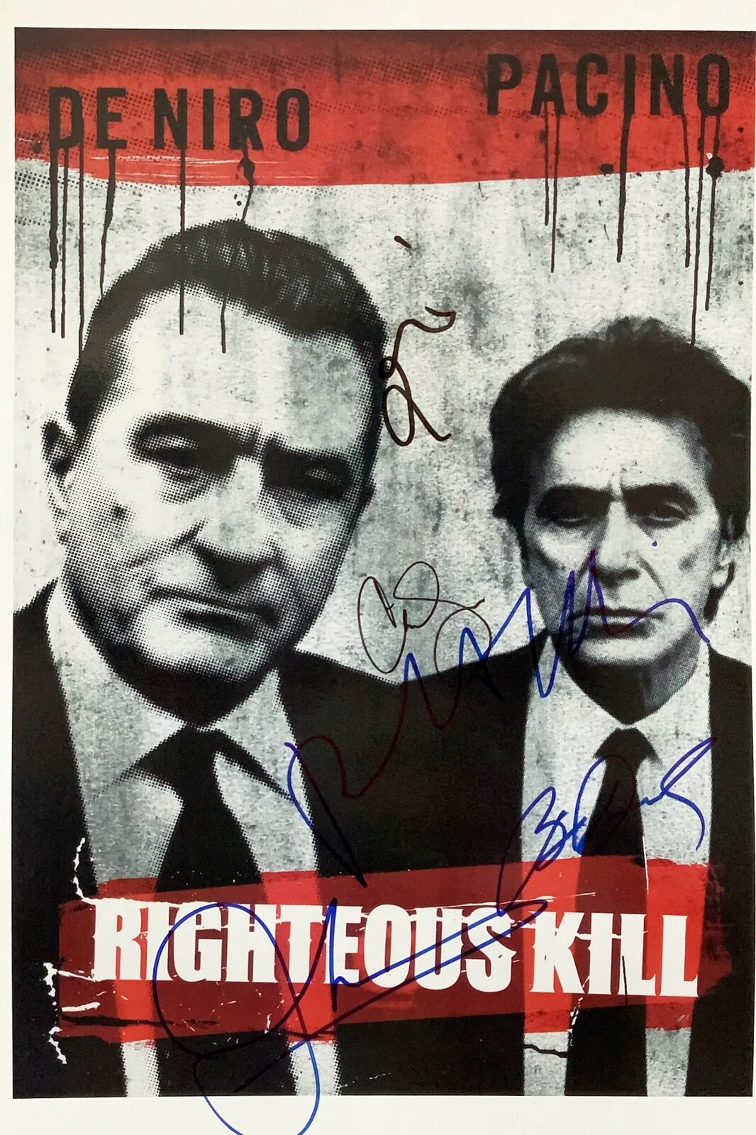 Robert DeNiro, Al Pacino, Carla Gugino, Brian Dennehy — Robert De Niro, Al Pacino, Brian Dennehy, Carla Gugino & Cast signed Poster