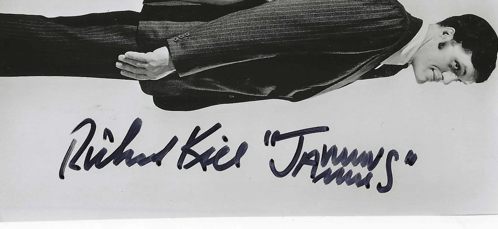 RICHARD KIEL — RICHARD KIEL HAND SIGNED PHOTO JAWS IN BOND FILMS COA BBC "THE SPY WHO LOVED ME, изображение 2