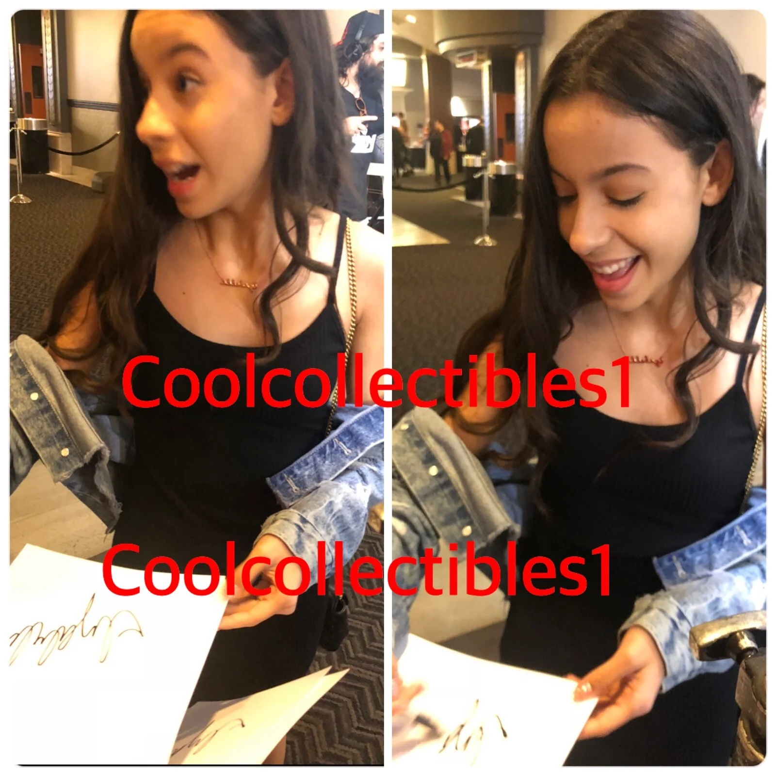 Izabella Alvarez — IZABELLA ALVAREZ of "WESTWORLD" IN PERSON SIGNED 8X10 COLOR PHOTO COA "PROOF", изображение 2