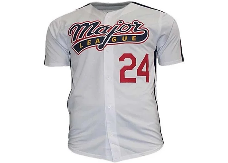 Corbin Bernsen Autographed Baseball Jersey Major League The Movie "Dorn" (JSA), изображение 3