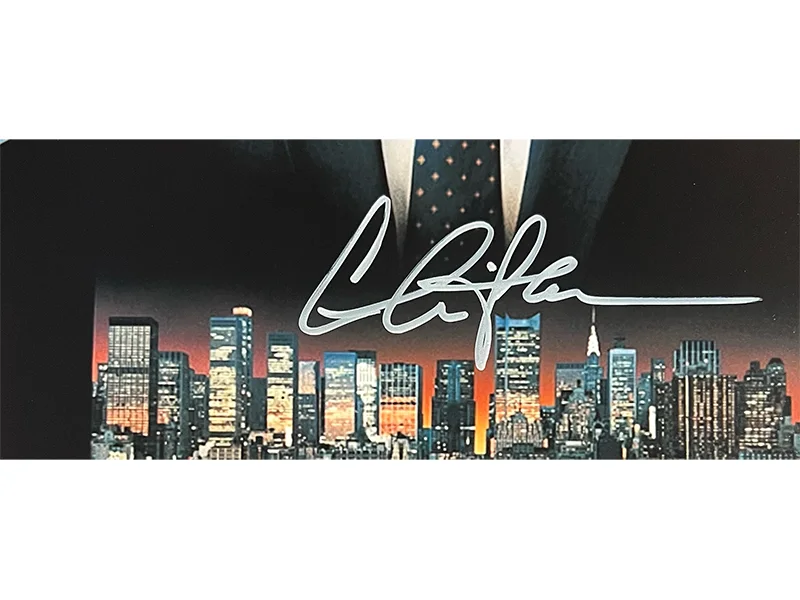 Charlie Sheen ( Bud Fox ) Wall Street Movie Autographed 12x18 Photo JSA, изображение 2