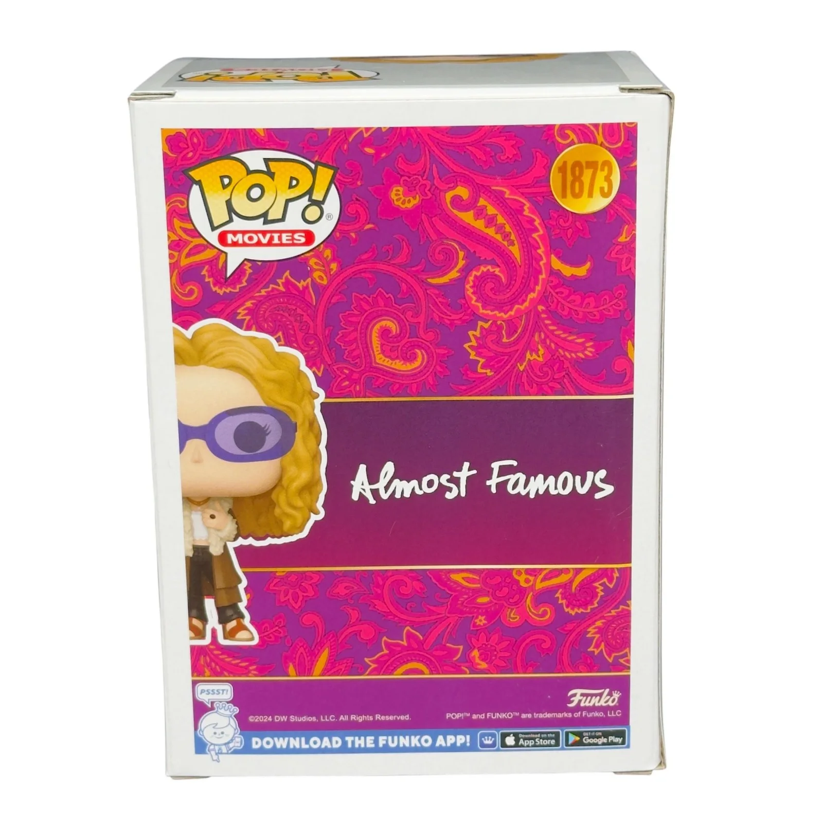 Kate Hudson — Kate Hudson Signed Penny Lane Funko Pop 1873 - Beckett Authentic Autograph, изображение 3
