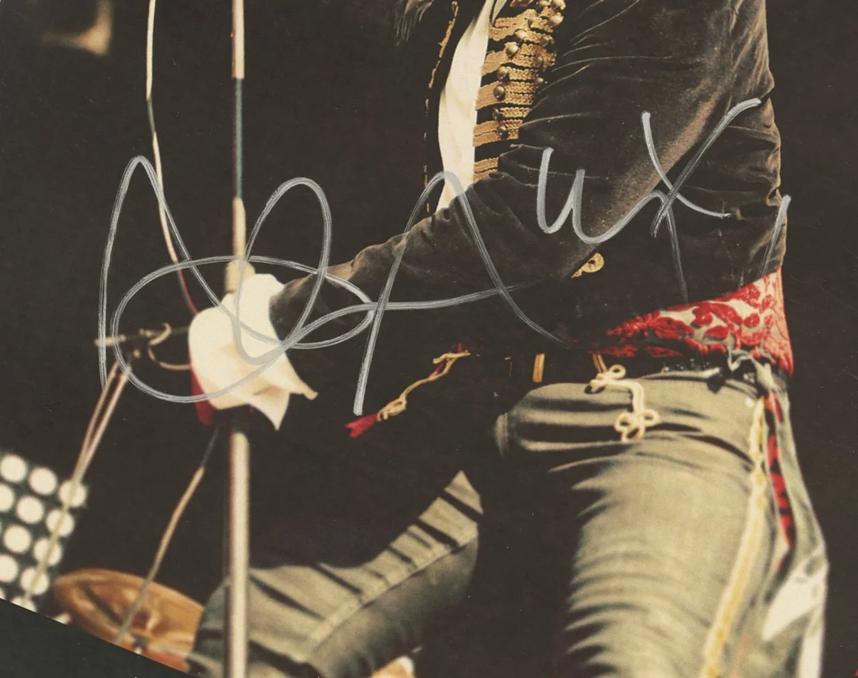 Adam Ant autographed gig poster, image 2