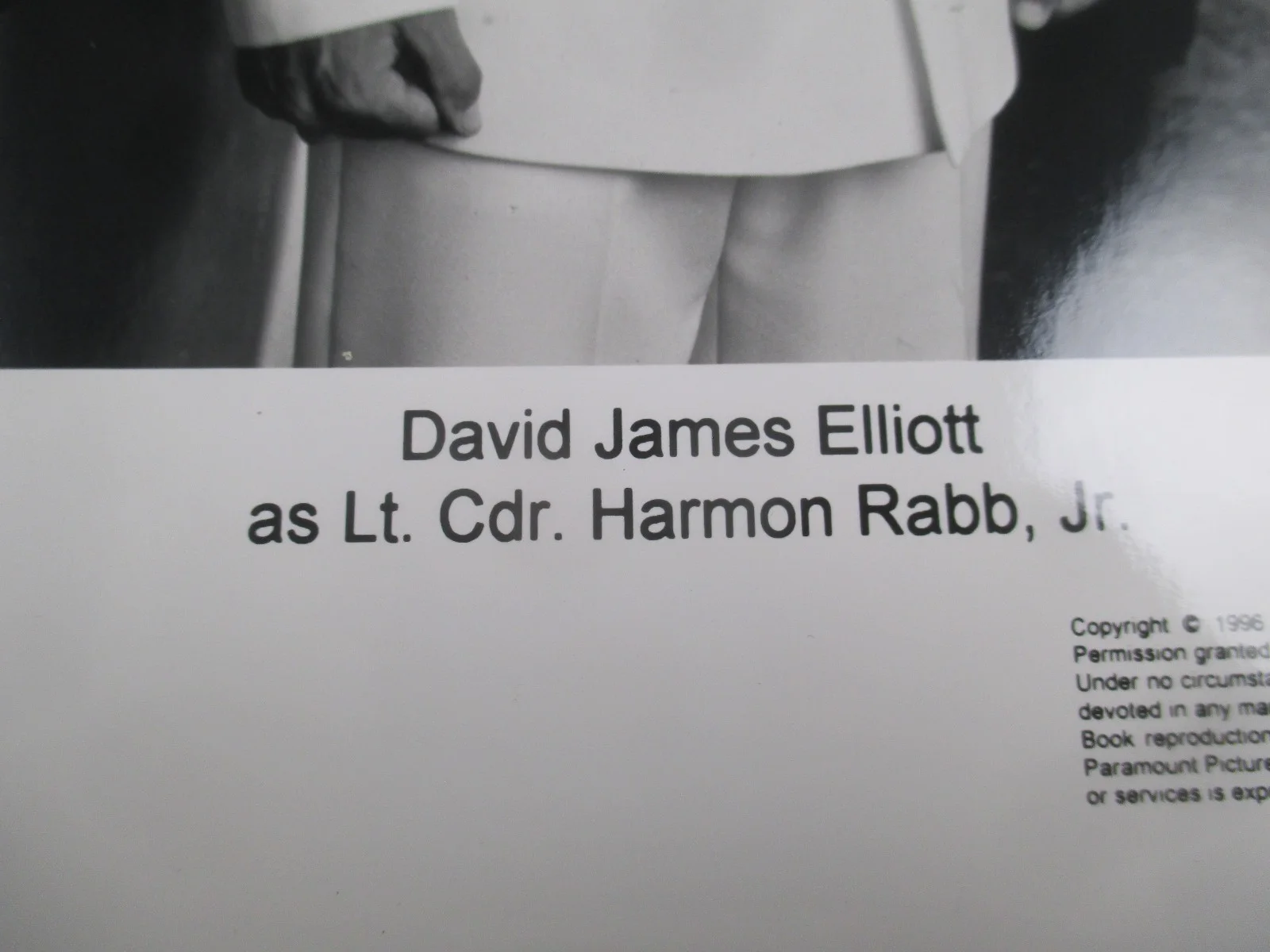 David James Elliott — David James Elliott "JAG" Autograph SIGNED 'Harmon Rabb' 8x10 Photo Personalized, image 2