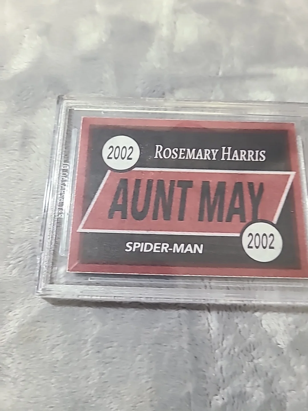 Rosemary Harris Signed Aunt May Spiderman Card BAS Certified, image 5