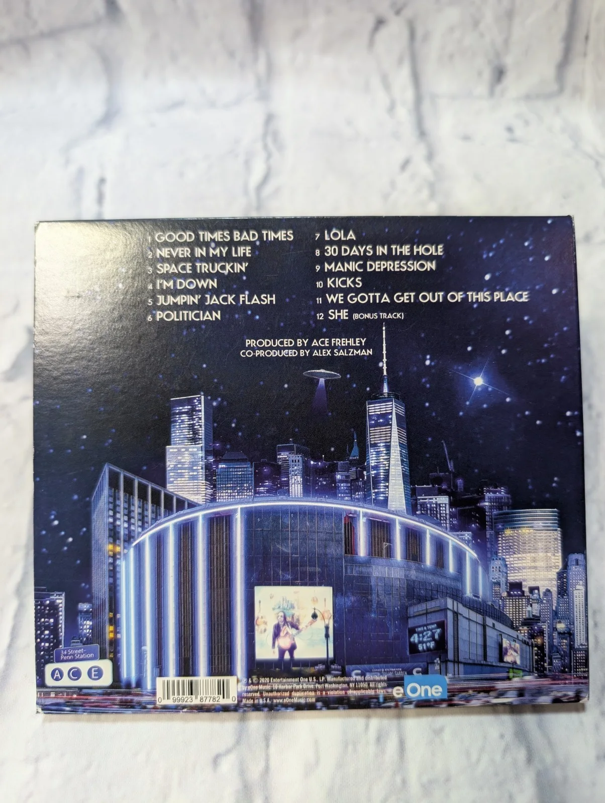 ACE FREHLEY SIGNED ORIGINS VOL. VOLUME 2 CD KISS SPACE ACE AUTOGRAPHED, image 4