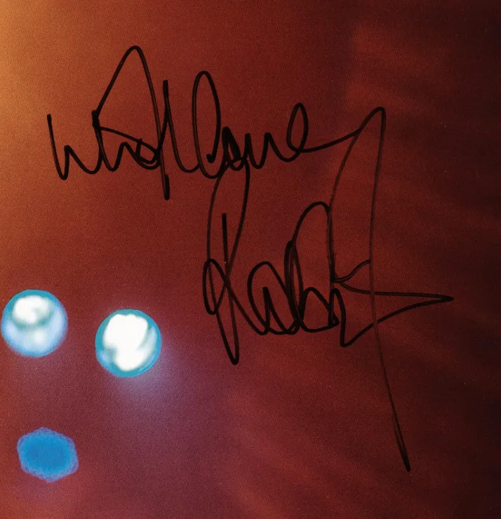 Robbie Williams Autographed Signed Original Concert Program AMCo COA 25253, image 2