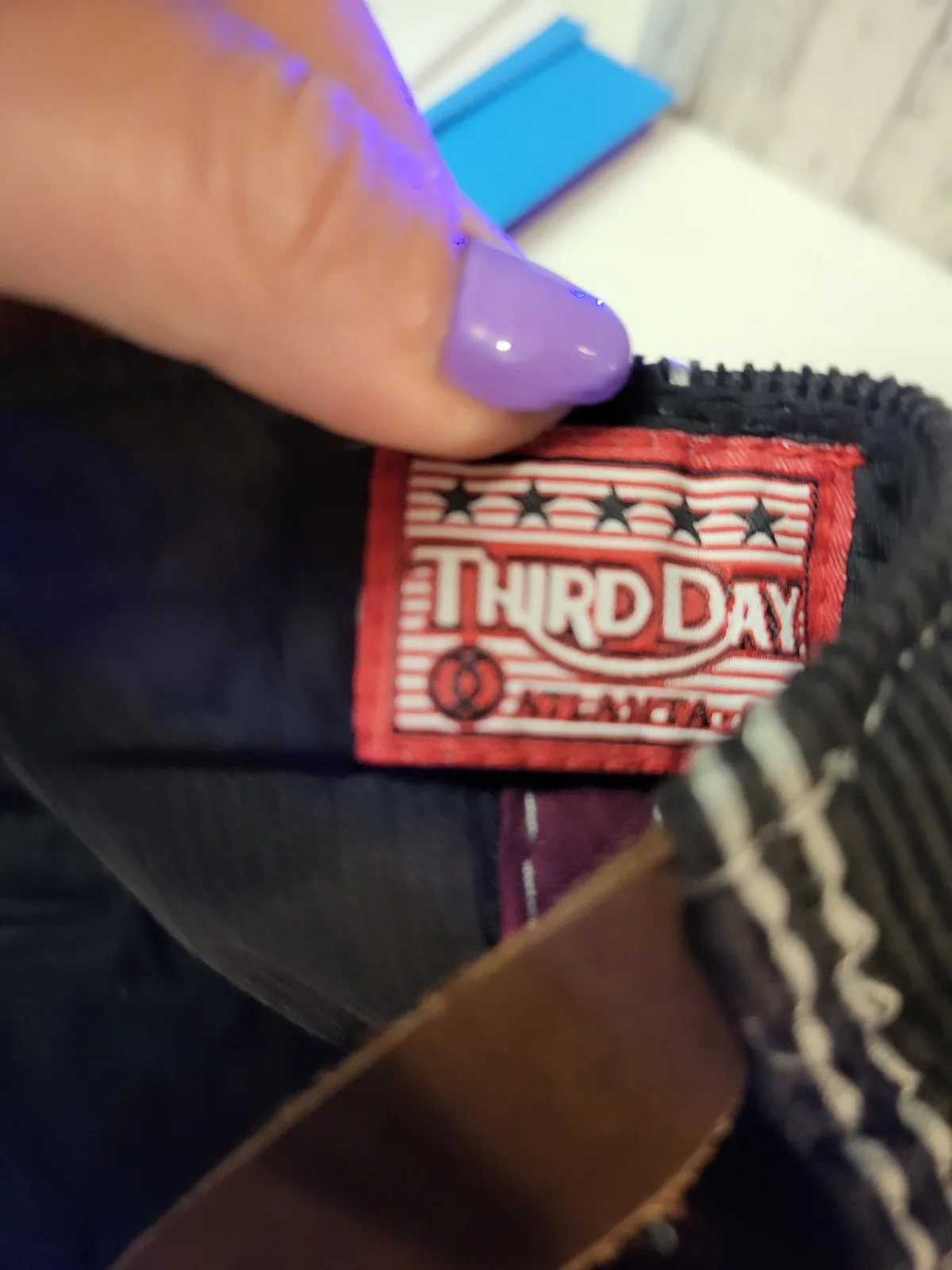 Third Day Miracle Tour Hat Band Cap Atlanta GA Corduroy, image 4