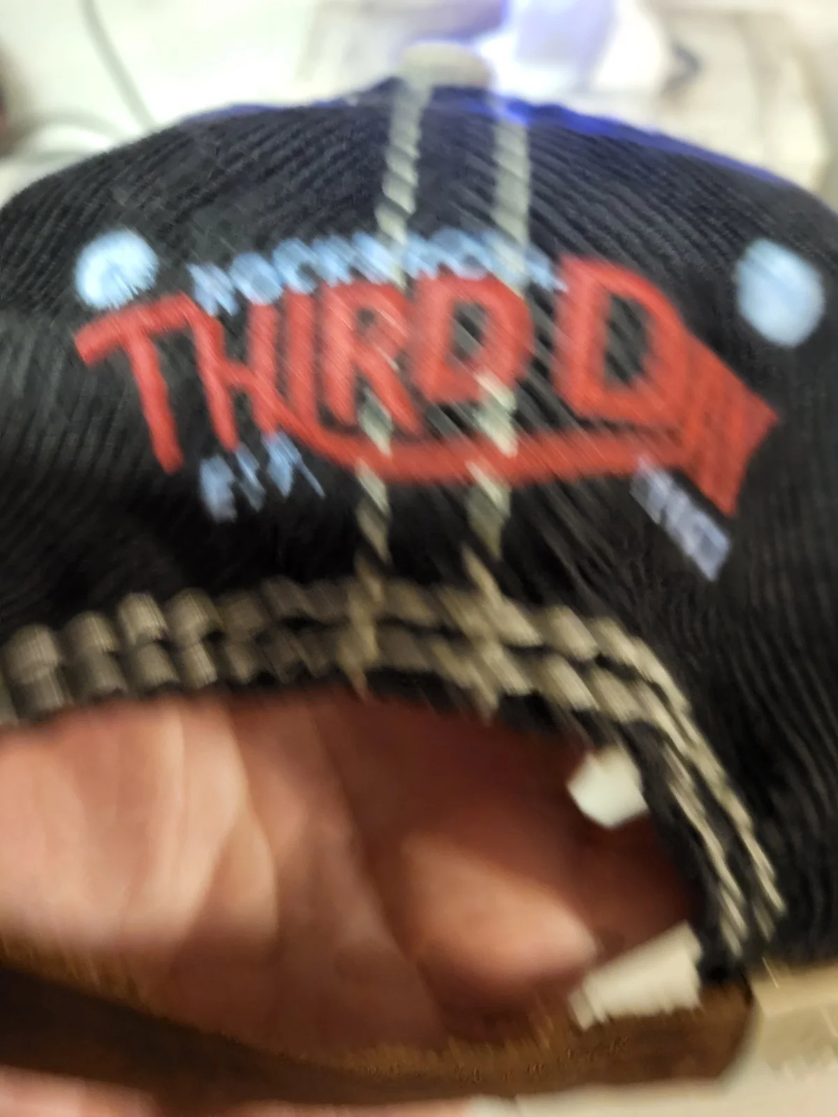 Third Day Miracle Tour Hat Band Cap Atlanta GA Corduroy, image 5
