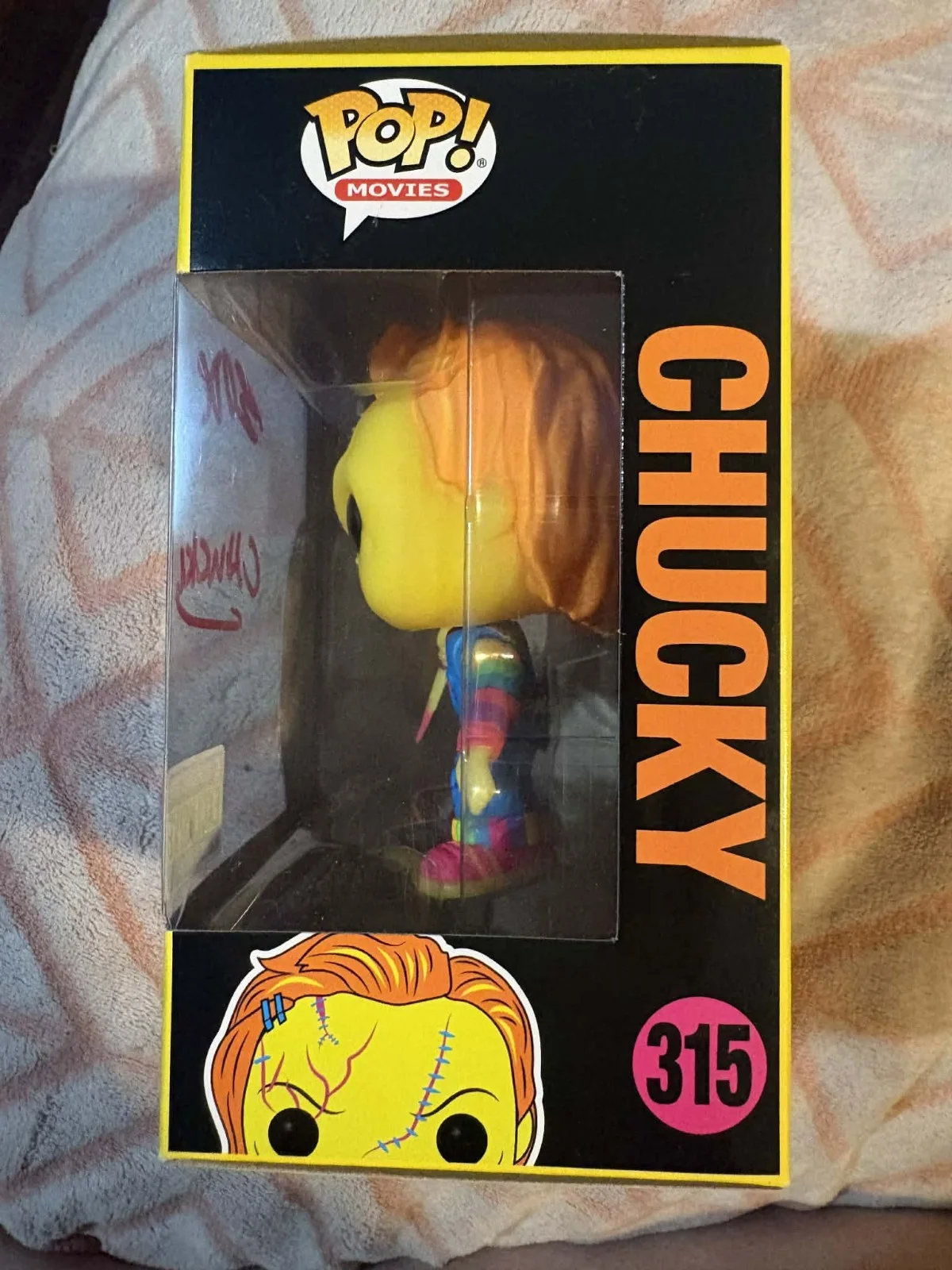 Brad Dourif — Brad Dourif Signed Funko Pop Chucky Childs Play Horror Autograph, изображение 2