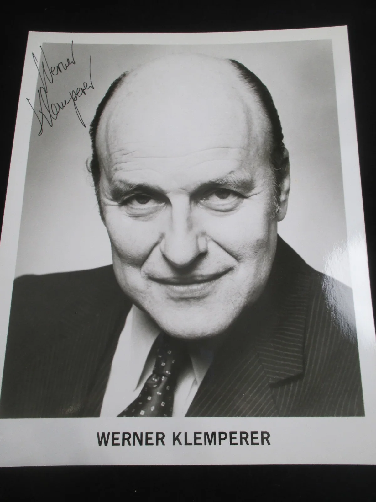 WERNER KLEMPERER — WERNER KLEMPERER AUTOGRAPHED 8X10 HOGANS HEROES #2 COL. KLINK, image 5