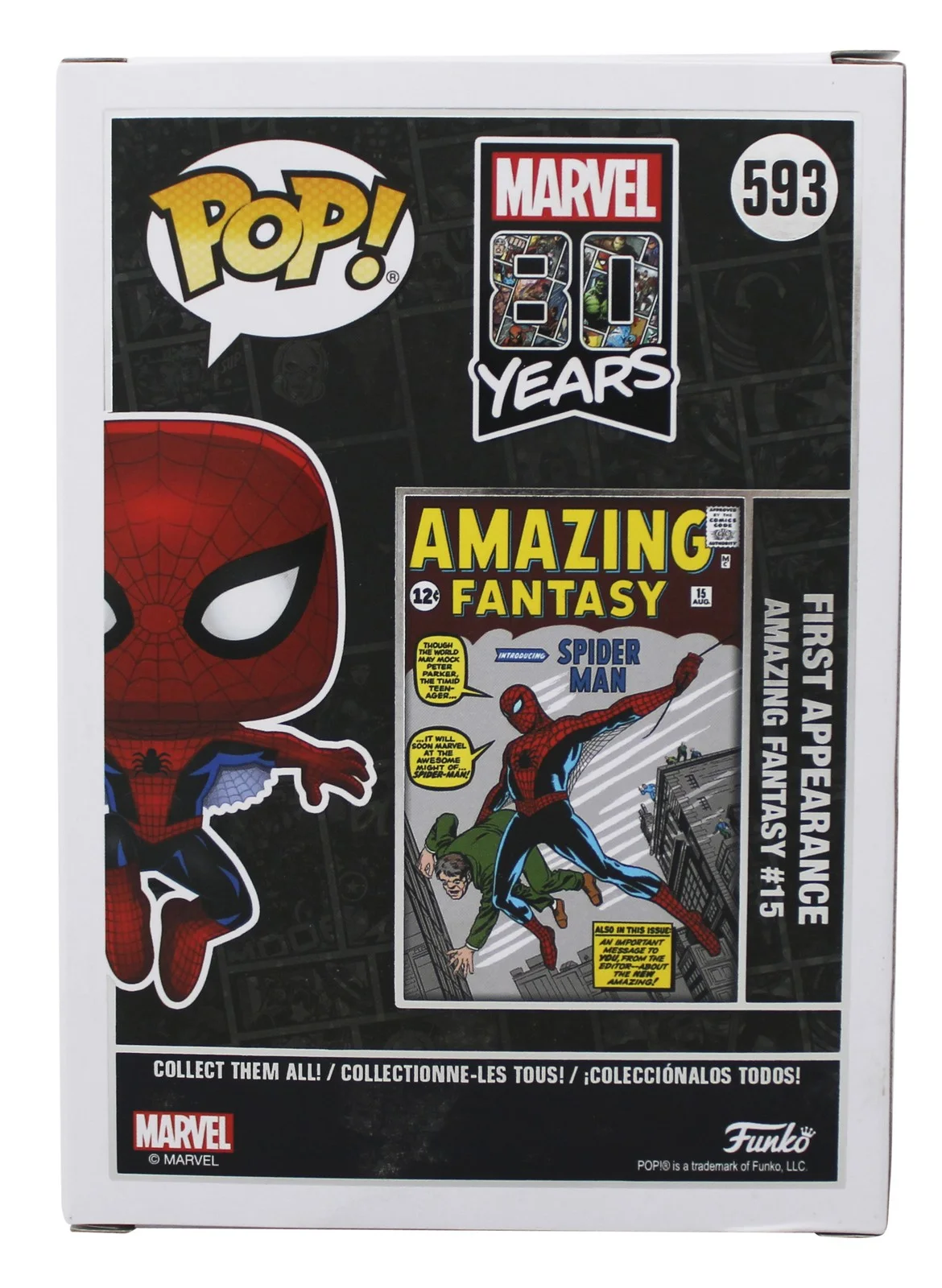 Tobey Maguire — Tobey Maguire Spiderman Signed Spider-Man #593 Funko Pop Figure JSA #AX18001, изображение 4
