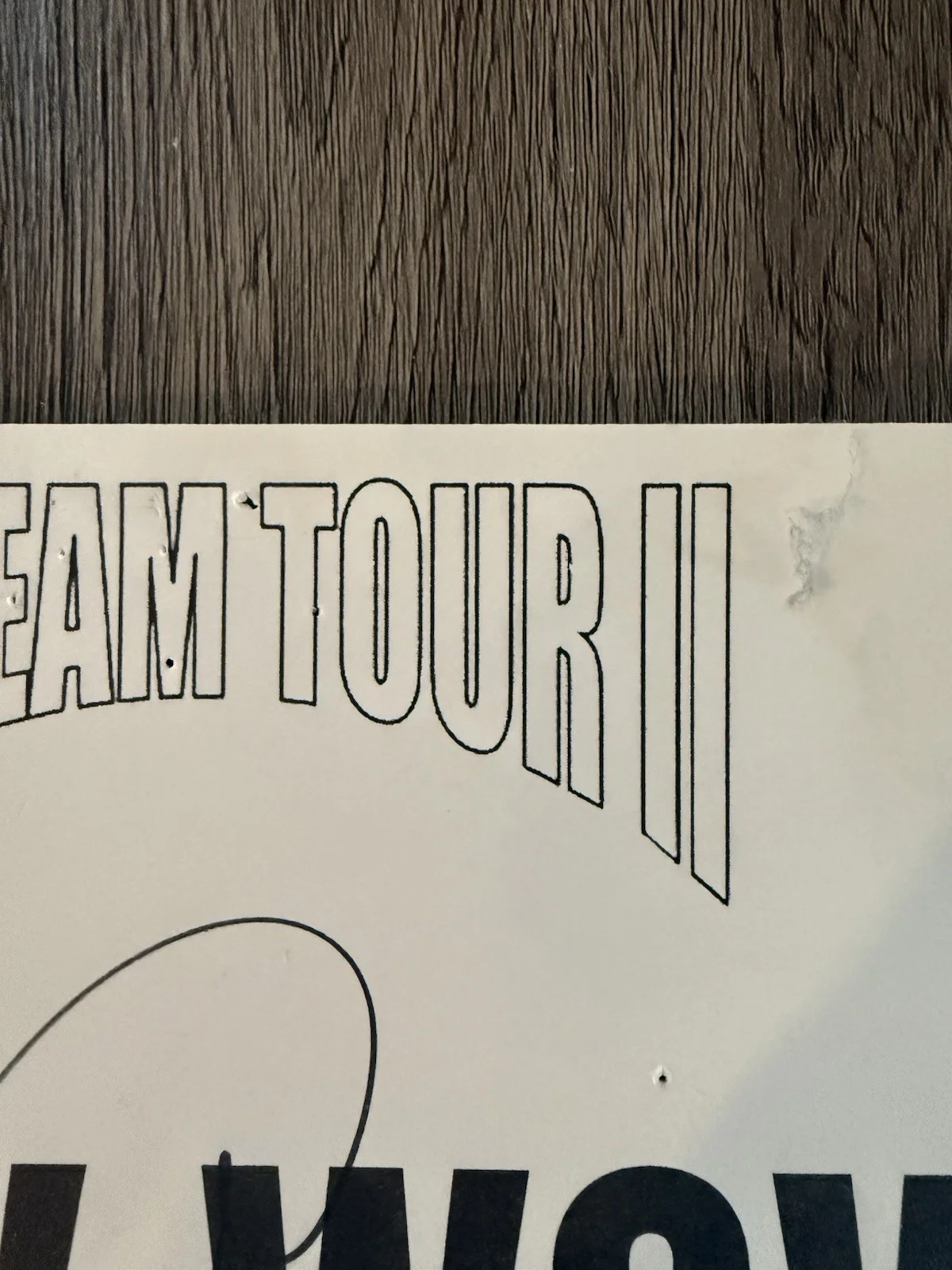 Bow Wow — Bow Wow Rapper Signed. Paper Back Stage Sign. Scream Tour. Autographed., image 2