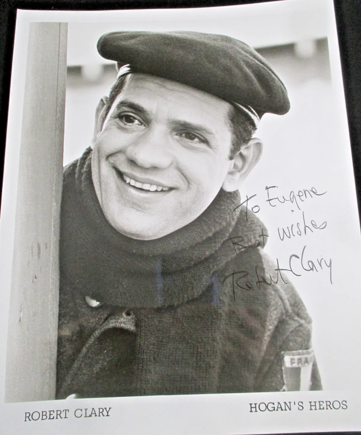 Robert Clary — Robert Clary Signed 8x10 Photo Autographed BAS Hogan's Heroes Corporal LeBeau