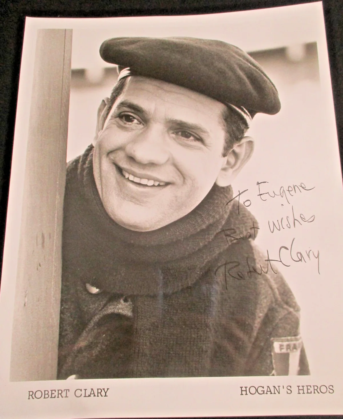 Robert Clary — Robert Clary Signed 8x10 Photo Autographed BAS Hogan's Heroes Corporal LeBeau, image 2
