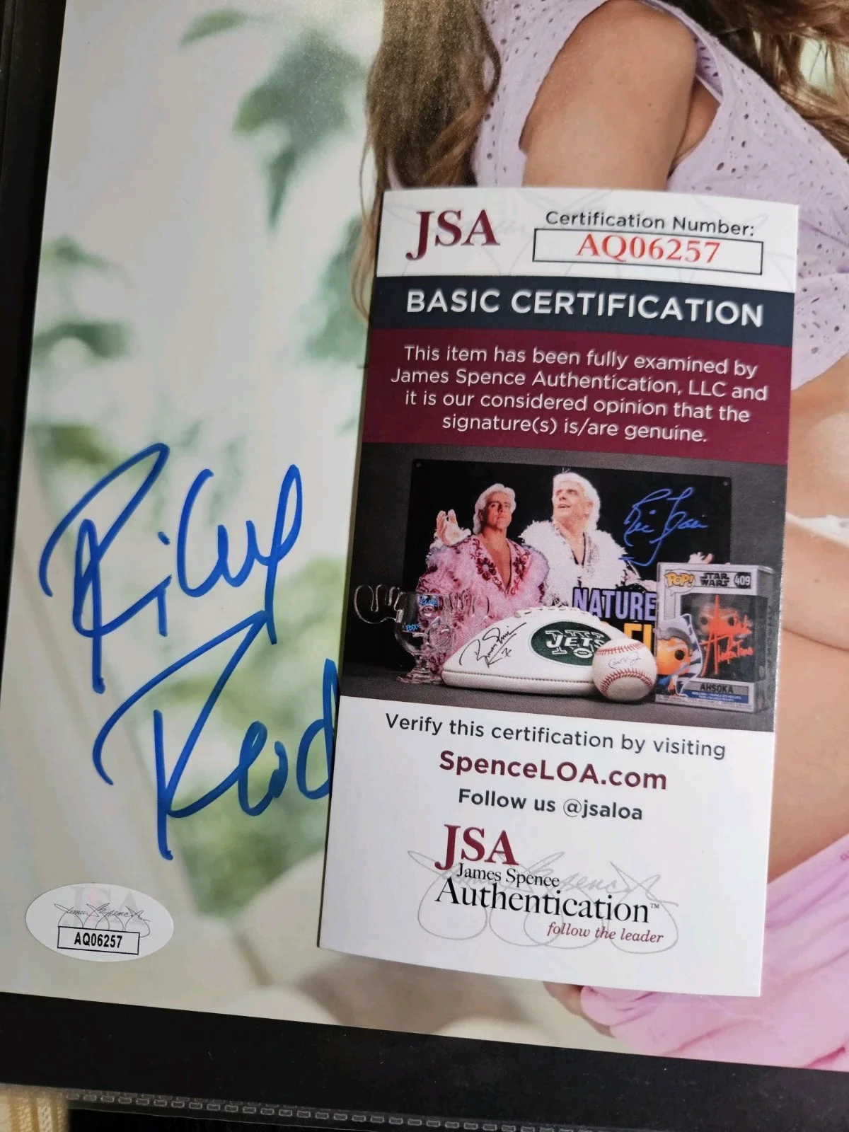 Riley Reid — Riley Reid Signed 8x10 Photo Adult Star Autographed JSA COA, изображение 4