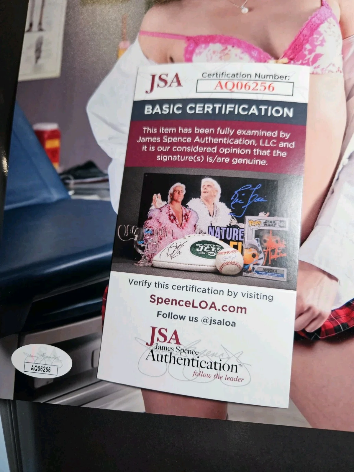 Riley Reid — Riley Reid Signed 8x10 Photo Adult Star Autographed JSA COA, изображение 4