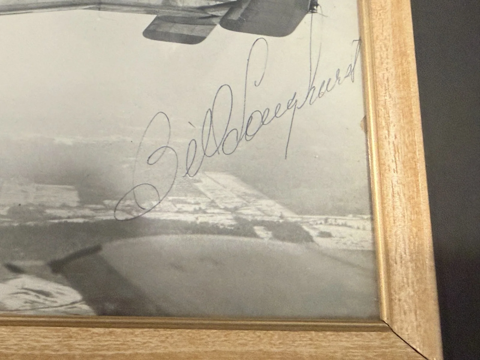 Canadair CL-84 Dynavert Photo Signed Bill Longhurst Test Pilot VTOL Aircraft, изображение 2