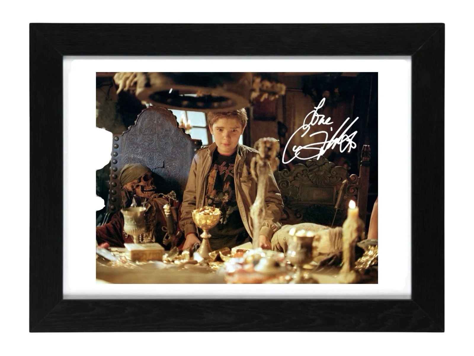 Corey Feldman Signed Autograph PHOTO Pre Print 6x4/A4/ Framed, image 2