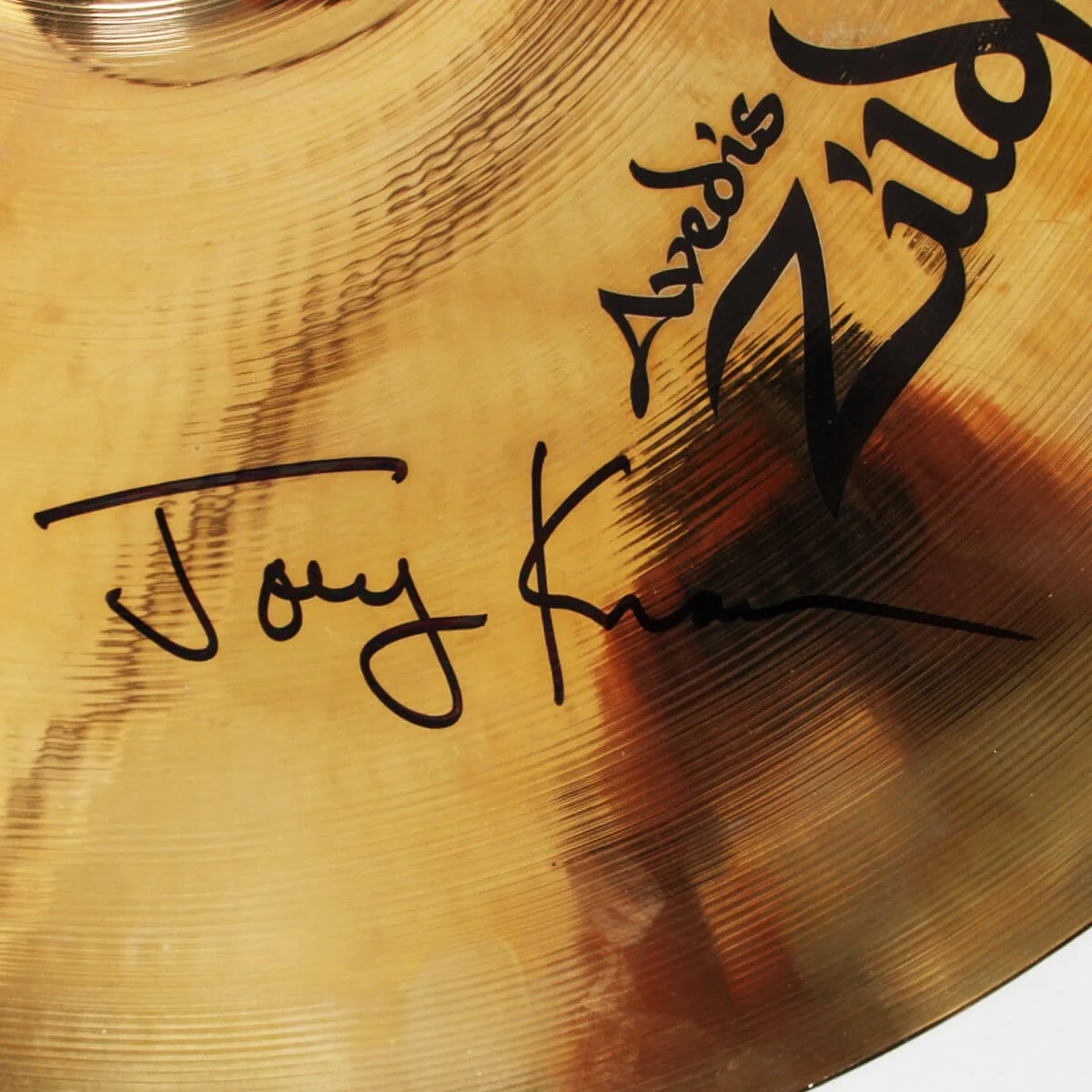 Aerosmith Signed Drum Symbol - COA JSA, image 2