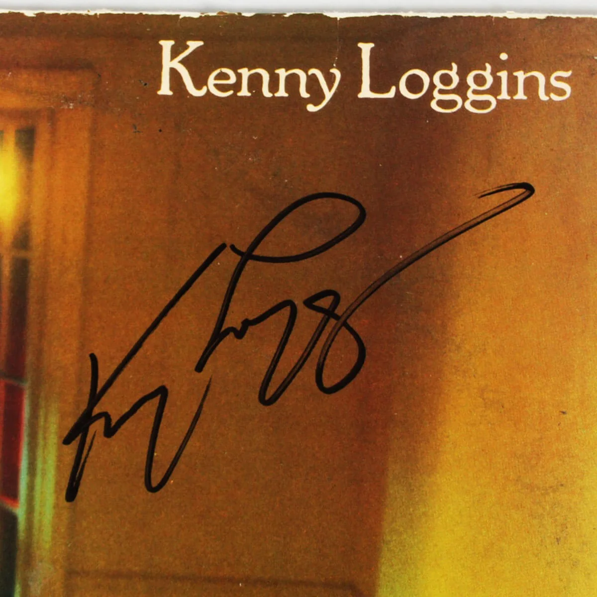 Kenny Loggins Signed Record Album Nightwatch - COA JSA, image 2