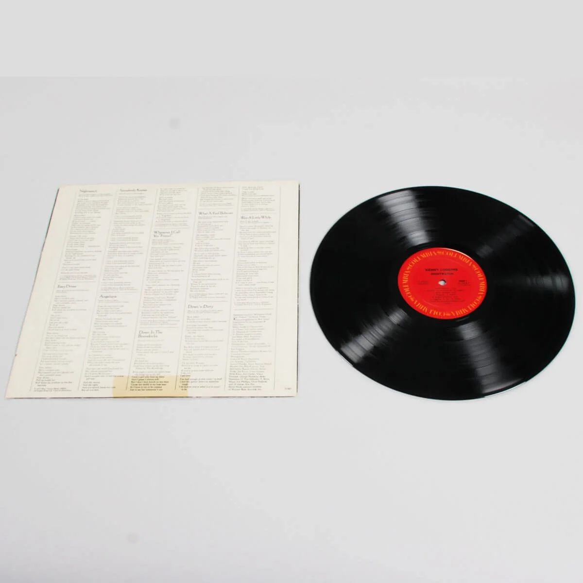 Kenny Loggins Signed Record Album Nightwatch - COA JSA, image 4