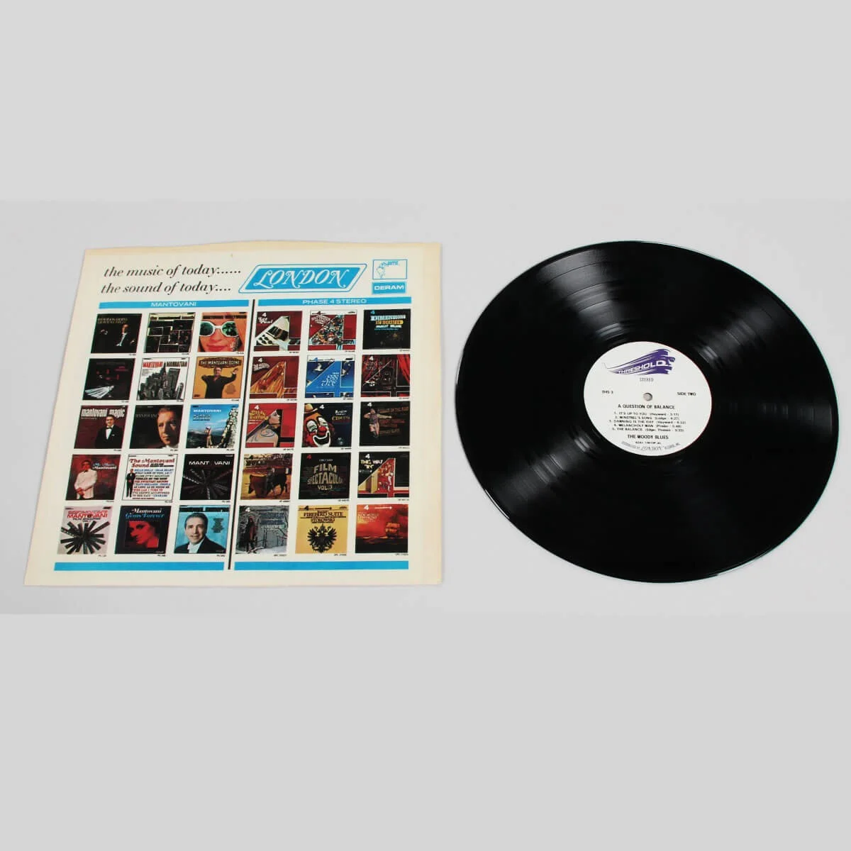 Justin Hayward Signed Record Album The Moody Blues - COA JSA, изображение 5