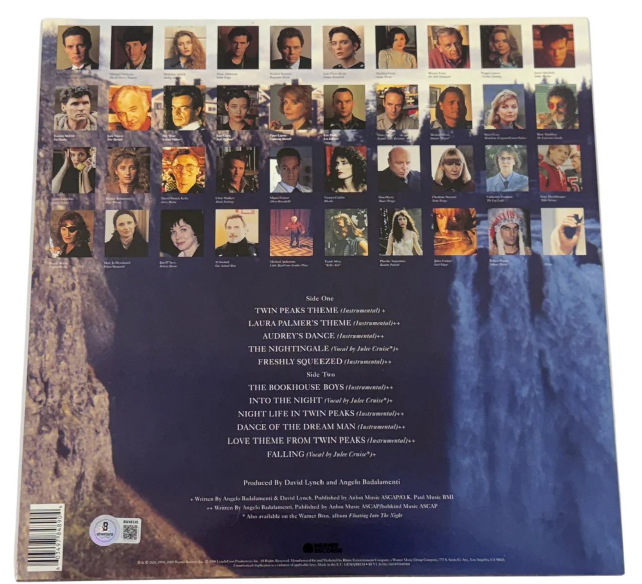 Kyle MacLachlan — Kyle MacLachlan Signed Twin Peaks Vinyl Soundtrack Authentic Autograph Beckett, изображение 2