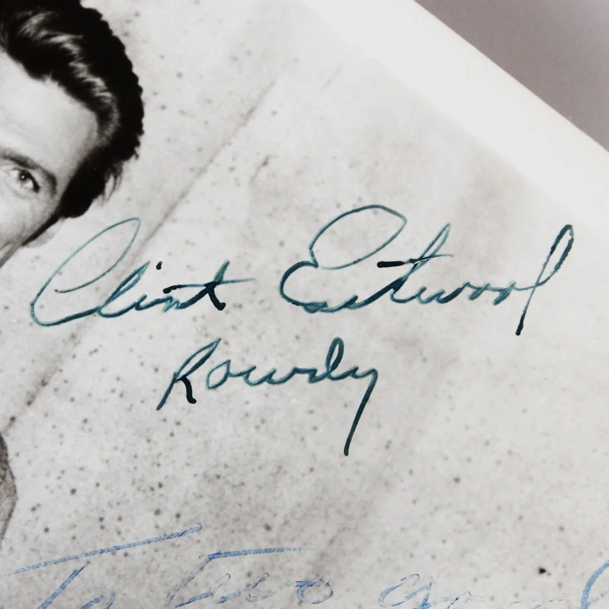 Rawhide Cast Signed Photo 8x10 (7 Sigs.) Incl. Clint Eastwood - COA JSA, image 2