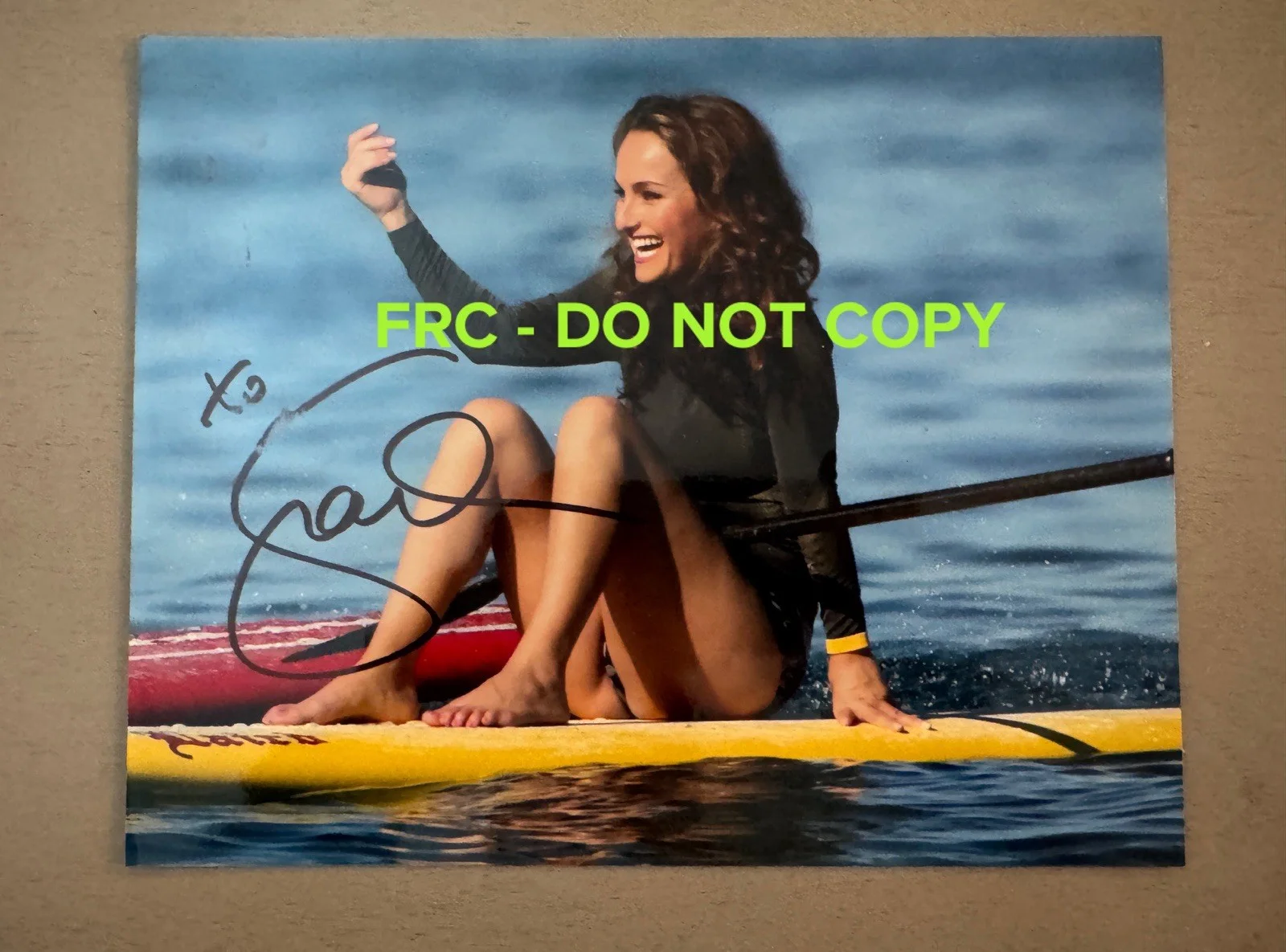 Giada De Laurentiis — Giada De Laurentiis Signed 8x10 Color Bathing Suit Photo Food Network Chef