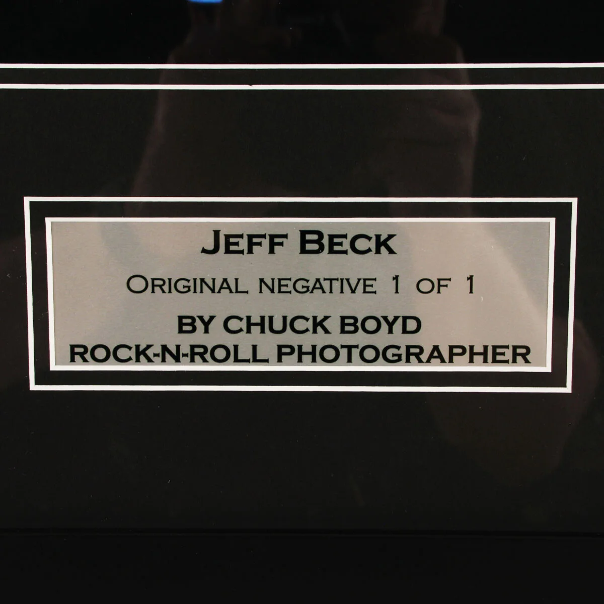 Jeff Beck Photo Display Original Negative 1 of 1 Chuck Boyd, image 3