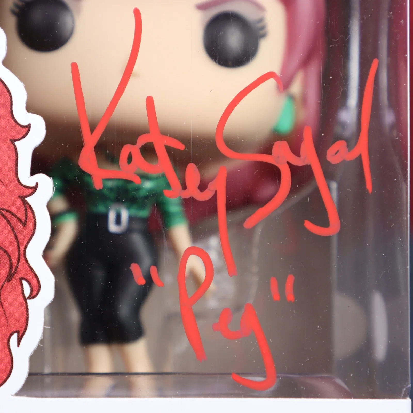 Katey Sagal — Katey Sagal Married With Children Signed 689 Peggy Bundy BAS COA With Protector, image 3
