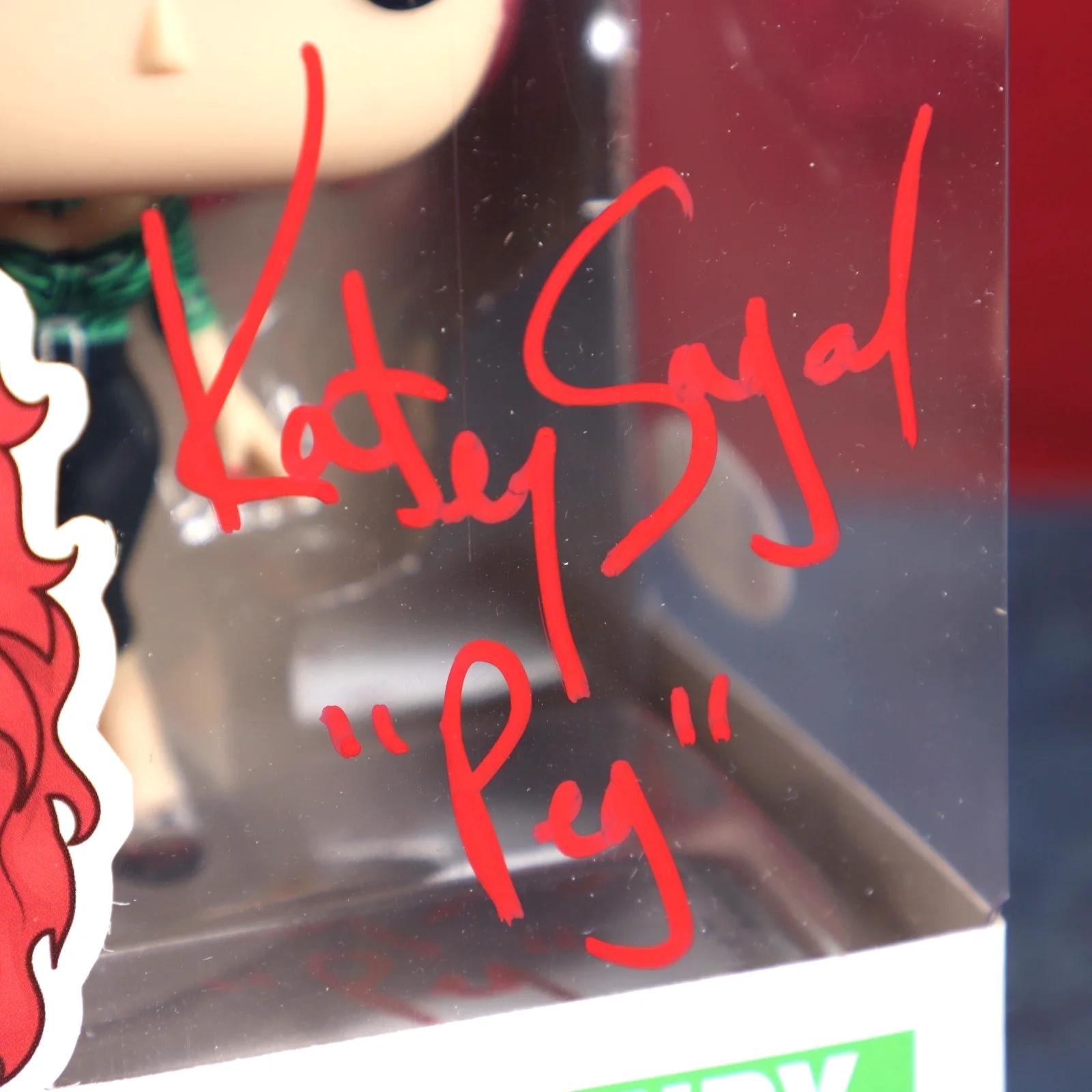 Katey Sagal — Katey Sagal Married With Children Signed 689 Peggy Bundy BAS COA With Protector, image 4