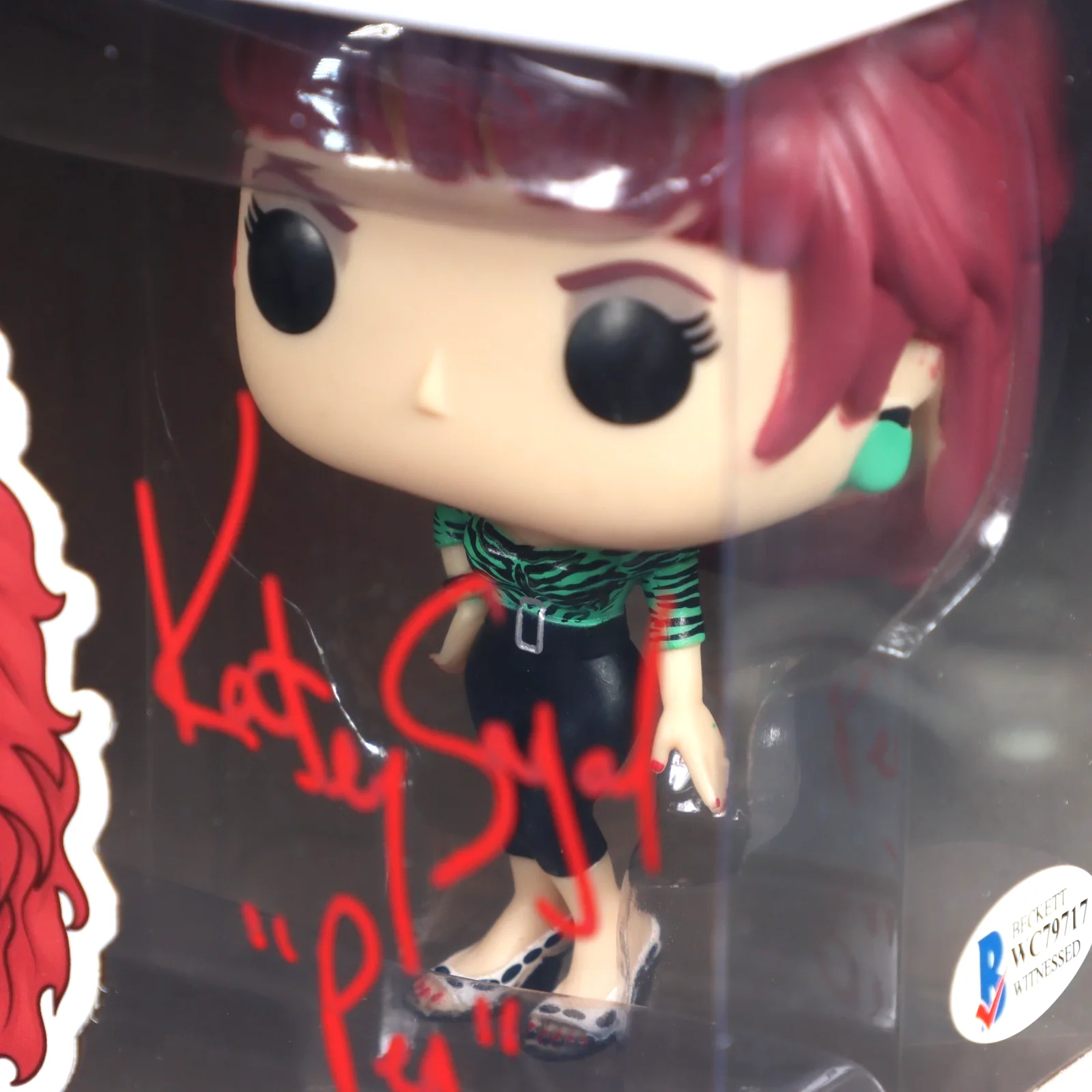 Katey Sagal — Katey Sagal Married With Children Signed 689 Peggy Bundy BAS COA With Protector, image 5