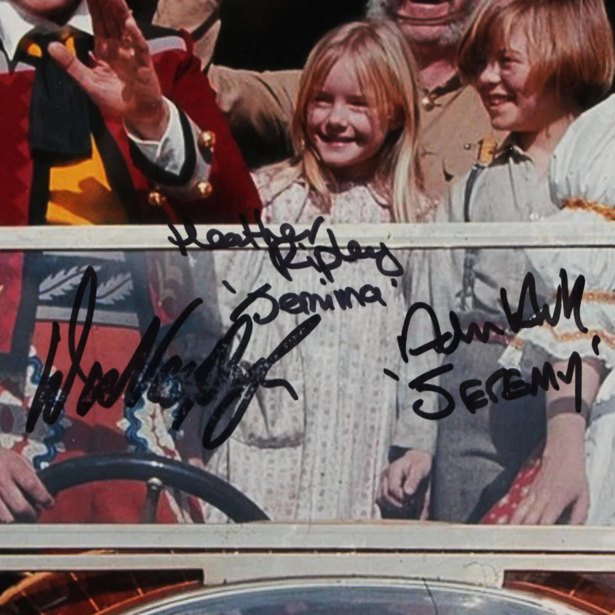 Chitty Chitty Bang Bang Signed Poster Entire Cast COA Beckett & JSA, image 3