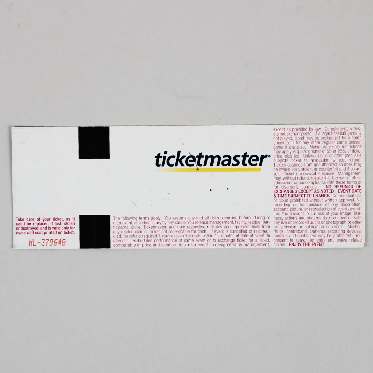 Theory of a Deadman Band Signed Ticket - COA JSA, image 2